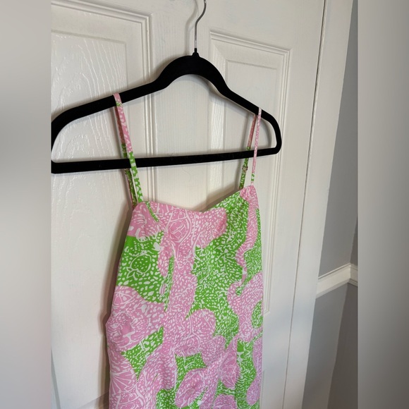 Lilly Pulitzer McCallum Dress – Size 0 – Pink & Green Limeade Print – Sweet - Picture 5 of 12